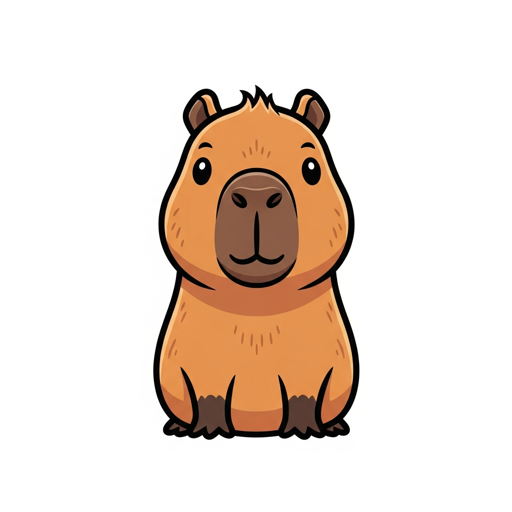 Curibara the capybara mascot