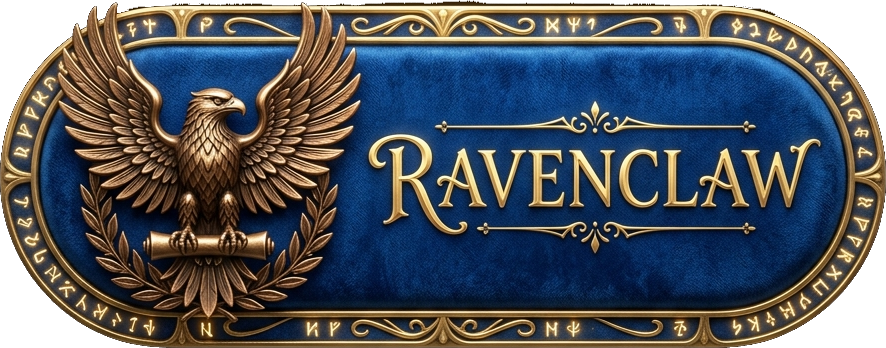 Ravenclaw Button