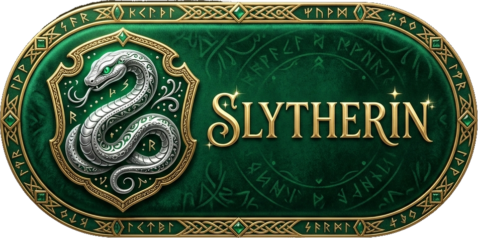 Slytherin Button